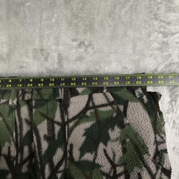 Vintage 90’s Himalayan Camo Hunting Polarfleece Deep Pile Cargo Pants Size XL - Picture 6 of 8